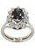 Bague BAGUE MARGUERITE SAPHIRS ET DIAMANTS 58 Facettes 047121