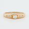 Bague 54 Bague Or jaune Diamants 58 Facettes RÉF 4015/19