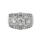 Bague 53 Bague Art Déco Diamants 58 Facettes