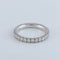 Bague 51 Alliance Cartier "Etincelle" Platine & Diamants 58 Facettes