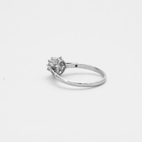 Bague 55 Bague Solitaire Diamant 0.45ct 58 Facettes