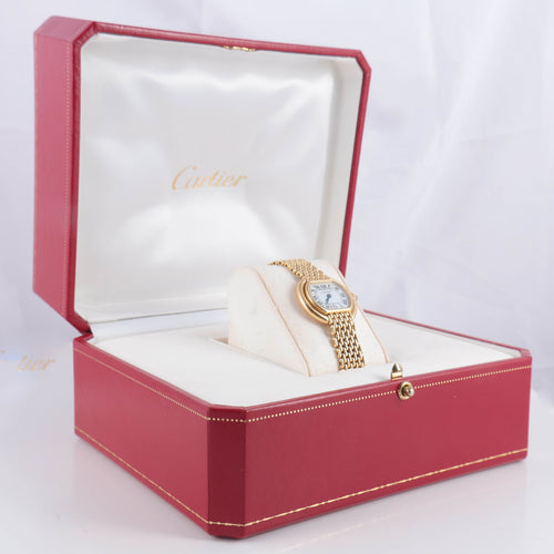 Montre CARTIER - Montre Ellipse en or jaune 58 Facettes