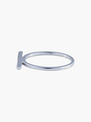 Bague 52 Bague Lucky One - Ligne de Diamants 58 Facettes