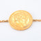 Bracelet Bracelet médaille en or jaune & diamants 58 Facettes