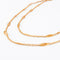 Collier Sautoir Filigrane chaîne 58 Facettes