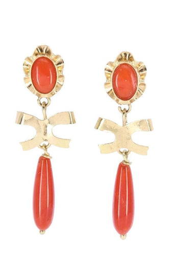 Boucles d'oreilles Boucles d'oreilles pendantes en or 58 Facettes 061541