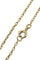 Collier CHAINE ANCIENNE MAILLE FORÇAT RONDE 58 Facettes 054221
