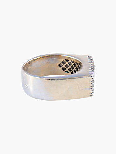 Bague Bague or Gris Diamants 58 Facettes