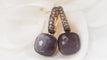 Boucles d'oreilles Boucles d'oreilles Pomellato pierre de Lune & diamants bruns 58 Facettes 32024