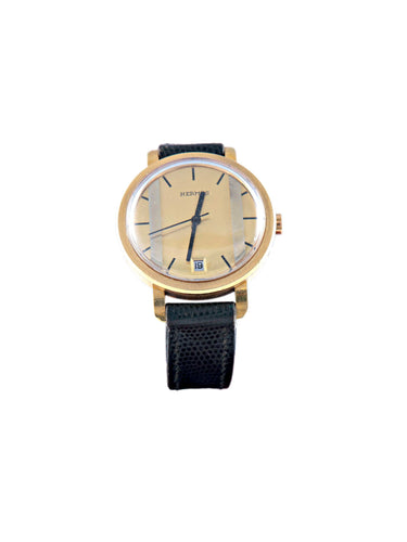 Montre Montre  HERMES OR Avec Date 58 Facettes