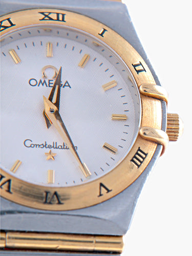 Montre Montre Omega Femme Or Acier Quartz 58 Facettes