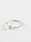 50 Bague Solitaire Saphir Vert et Or Blanc 58 Facettes