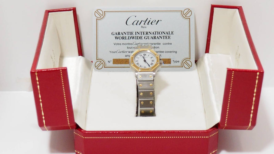 Montre Montre Cartier Santos octogonale 58 Facettes 31195