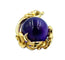 Pendentif GILBERT ALBERT. Pendentif or jaune et billes interchangeables 58 Facettes