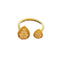 Bague Bague double poire diamant 58 Facettes