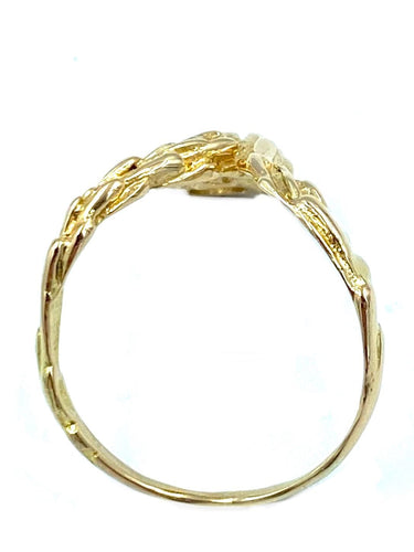 Bague GILBERT ALBERT. Bague or jaune et diamant 58 Facettes