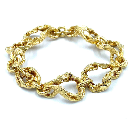Bracelet GILBERT ALBERT. Bracelet or jaune 58 Facettes