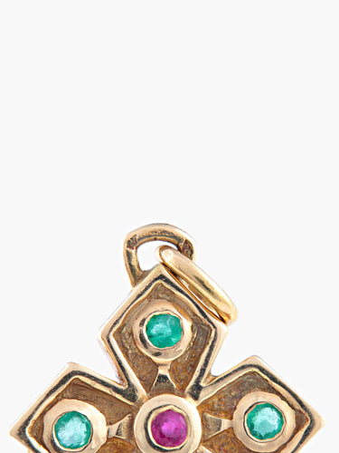 Pendentif Pendentif Croix byzantine 58 Facettes
