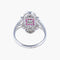 Bague 51 Bague style Art Déco Diamants et Rubis 58 Facettes