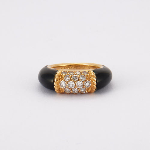 Bague 45 VAN CLEEF & ARPELS - Bague Philippine Onyx 58 Facettes