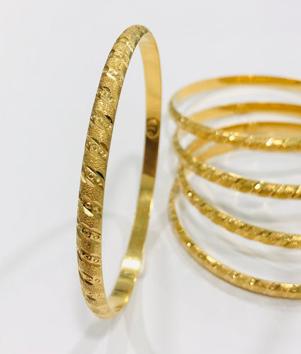 Bracelet Bracelet jonc ciselé 58 Facettes