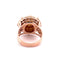 Bague 55 Bague pièce 10 francs Napoléon III 58 Facettes