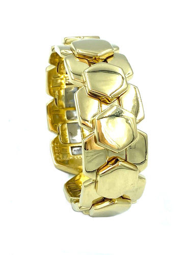 Bracelet MARINA B. Bracelet Hexa or jaune 18K 58 Facettes