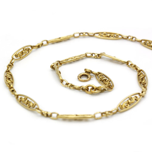 Collier Collier Vintage Or jaune 58 Facettes 230228R