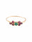 Bague Bague Emeraude Grenats 58 Facettes