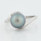 Bague 52 Bague Or blanc Perle Diamants 58 Facettes REF 5032/34