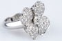 Bague 50-51 Van Cleef & Arpels - Bague "Cosmos" Or Blanc Diamants 58 Facettes BG-VANCLE4TR-104