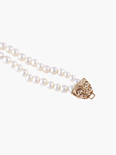 Bracelet Bracelet Perles 2 Rangs 58 Facettes