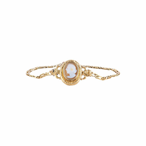Bracelet Bracelet Or Jaune Camée Fin XIXe 58 Facettes 451
