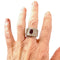 Bague BAGUE PAVAGE DIAMANTS RUBIS 58 Facettes Q920A