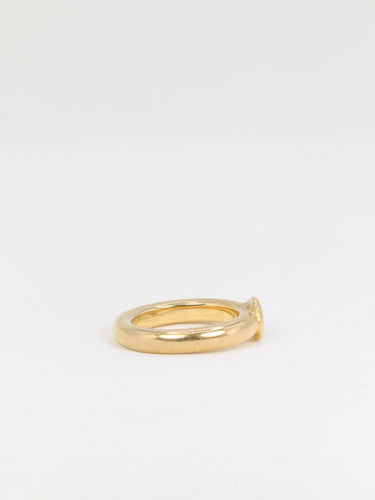 Bague 50 Chaumet - solitaire en or et diamant 58 Facettes