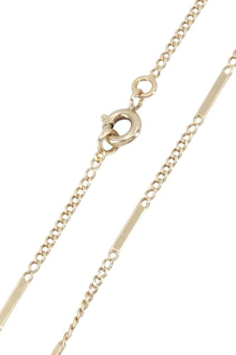Collier Chaine maille bâton Or jaune 58 Facettes 076771