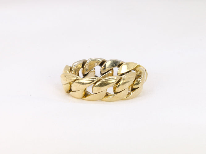 Bague Bague gourmette vintage Pomellato en or et diamants 58 Facettes