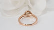 Bague 52 Bague Solitaire En Or Rose Et Diamants 58 Facettes 31748