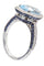Bague BAGUE MODERNE TOPAZE, SAPHIRS ET DIAMANTS 58 Facettes 040291