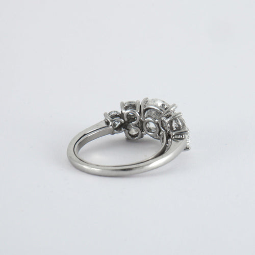 Bague 55 Bague Solitaire accompagné Diamant 2.07cts 58 Facettes ADA01