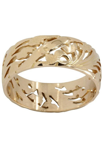 Bague BAGUE FLORALE AJOURÉE 58 Facettes 043621