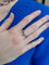 Bague 55 SOLITAIRE MODERNE DIAMANT 0.37 CARAT 58 Facettes 081031