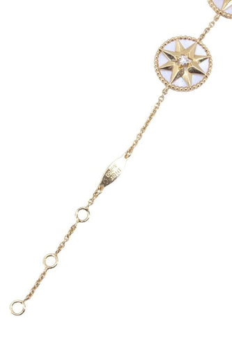 Bracelet DIOR - BRACELET "ROSE DES VENTS" DIAMANTS NACRE 58 Facettes 081101