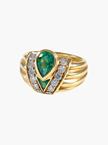 Bague 51 Bague Fred Emeraudes 58 Facettes