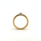 Bague 53 Alliance or jaune 18 carats motif en diamants 58 Facettes