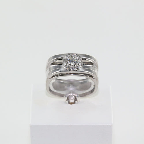 Bague 55 Bague DINH VAN "Capucine" 58 Facettes
