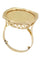 Bague BAGUE PIÈCE 10 FRANCS NAPOLÉON III 58 Facettes 053291