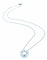 Collier Chaumet. Pendentif Lien or blanc 18K 58 Facettes