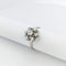 Bague Bague marguerite en or blanc et diamants 58 Facettes 25485