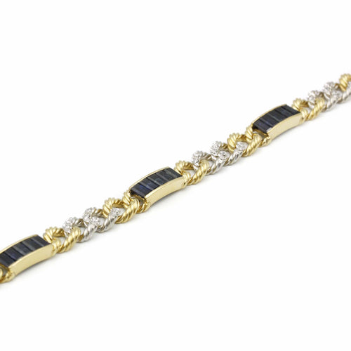 Bracelet Bracelet  saphirs & diamants 58 Facettes 230167R